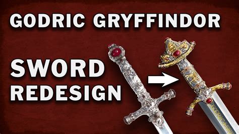 Warner Bros Harry Potter Godric Gryffindor Sword Redesigned By