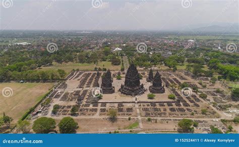 Templo De Prambanan Java Indonesia Almacen De Video Vídeo de