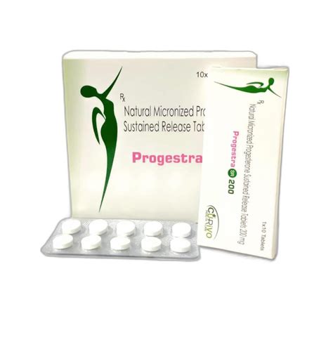 Progesterone Sustained Release Tablet Susten SR 200 Tablets Latest