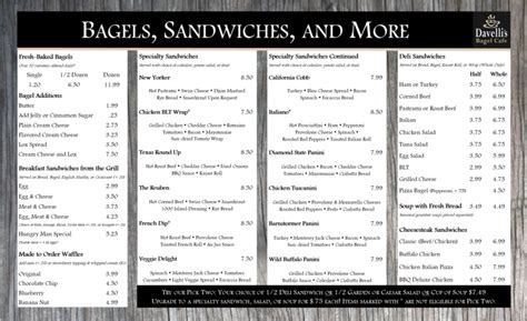 Davellis Bagel Cafe