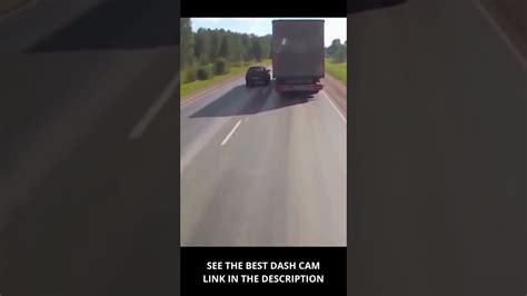 Dash Cam Car Accident Unsuccessful Overtaking The Truck Shorts Youtube