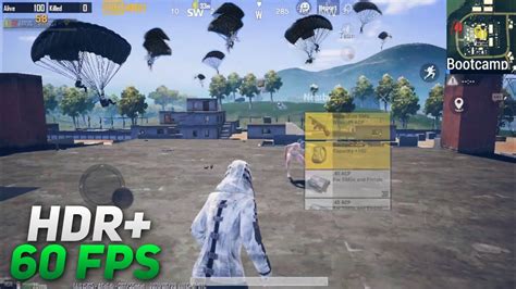 POCO F1 HDR EXTREME 60FPS BOOTCAMP LANDING TEST PUBG MOBILE YouTube