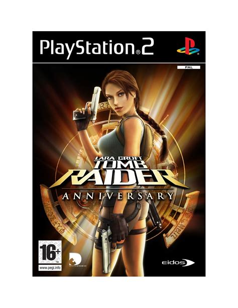 Lara Croft Tomb Raider Anniversary Ps2 Videojuegos De Ps2