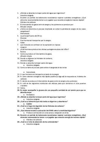 Preguntas Test Fisio Pdf