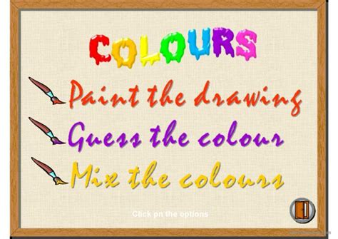 Colours Ppt General Readin English Esl Powerpoints