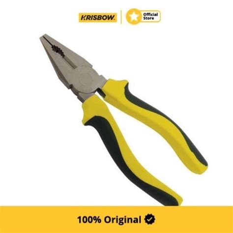 Krisbow Combination Plier Tang Kombinasi 16 Cm Lazada Indonesia