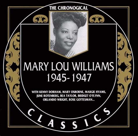 1945 1947 Mary Lou Williams Cd Album Muziek Bol