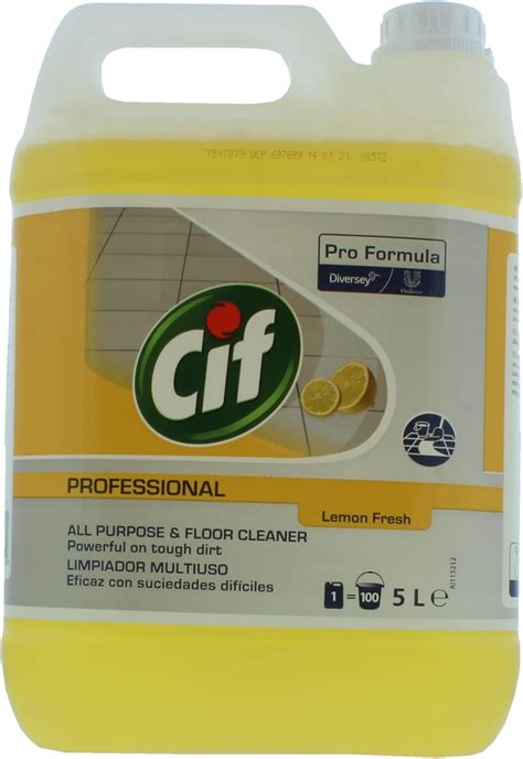 Cif Professional All Purpose Cleaner Lemon 5l Uk Grocery