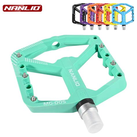 Nanlio Ultralight Plana Pedal Rolamentos Xc Am Montanha Bmx Anti Slip P