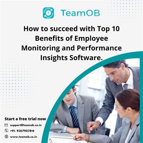 Top 10 Benefits Of Employee Monitoring TeamOB