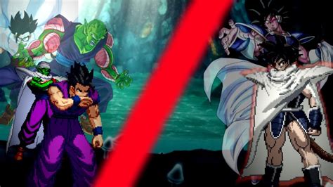 Turles Is Back Gohan Piccolo Vs Turles Mugen Youtube