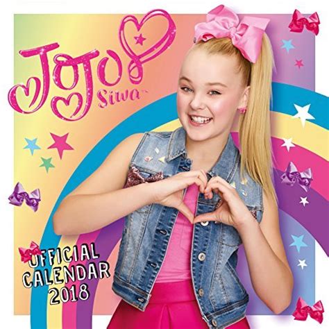 Jojo Siwa Official 2018 Calendar Square Wall Format By Joelle Joanie