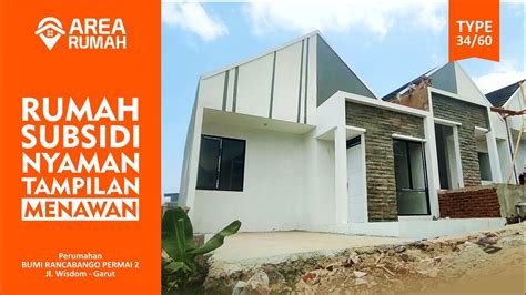 Rumah Subsidi Nyaman Type 3460 Tampilan Menawan Bumi Rancabango