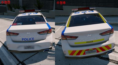 Hyundai Sonata Korea Police Highway Gta Mods