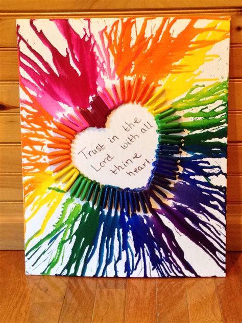 Melted Crayon Art Artofit