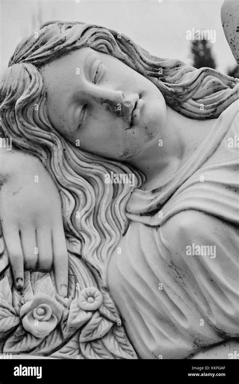 And So Rests The Angel Of Peace Stock Photo Alamy