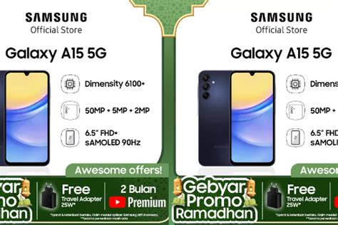 Promo Lebaran Daftar Harga Hp Samsung A Series Di Bulan April 2024