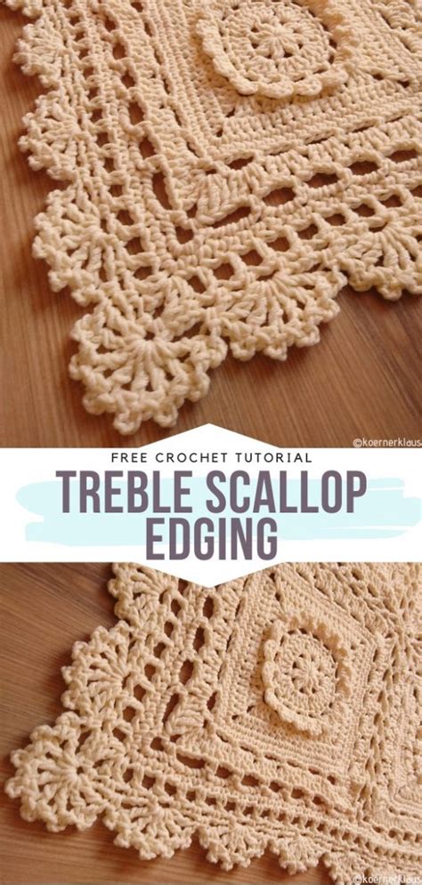 Spectacular Edging Free Crochet Patterns