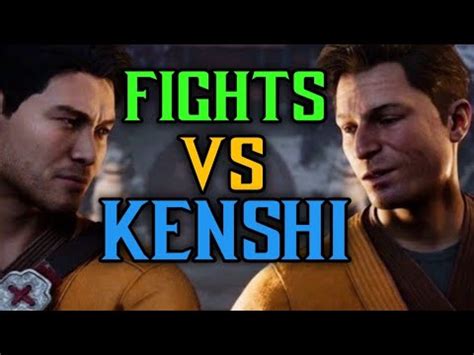 Fighting Against Kenshi Johnny Cage High Level Casual Matches