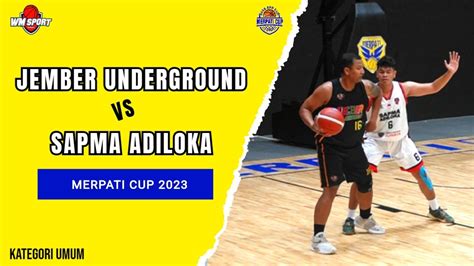 JEMBER UNDERGROUND Vs SAPMA ADILOKA Merpati Cup 2023 Ngurah Teguh