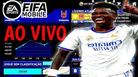 FIFA MOBILE AO VIVO VENHA JOGAR E SE DIVERTI JOGO INSCRITOS