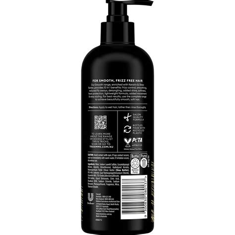 Tresemme Shampoo Keratin Smooth 500ml Woolworths