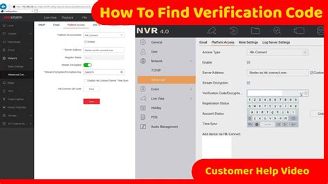 How To Find Your HikVision Verification Code Or Encryption Key YouTube