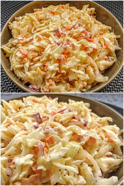 Coleslaw Ganz Einfach Selbst Machen Rezept Salate Rezepte Gesund