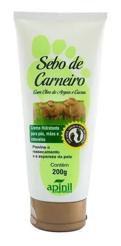 Creme Hidratante Sebo De Carneiro Para P S M Os E Argan G Mercadolivre