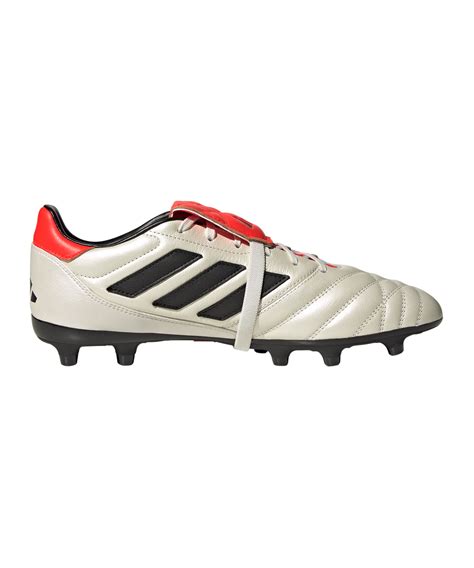 Adidas COPA Gloro FG Solar Energy Weiss Schwarz Rot Sportschuhe