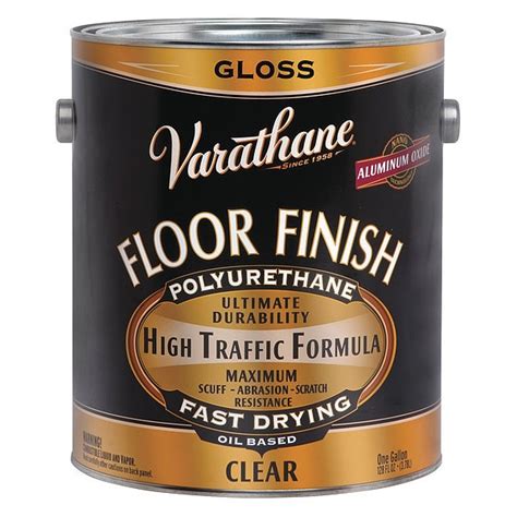 Varathane Floor Finish Crystal Clear Gloss 1 Gal 130031 Zoro