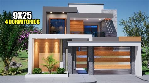 Casa Moderna Modern House De Dos Pisos X Dormitorios Rvl Casas