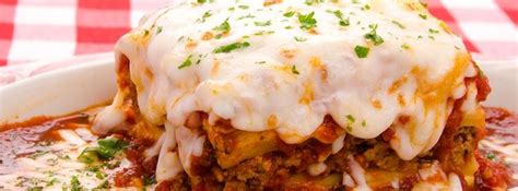 Delicious Lasagna At Kennys Italian Kitchen