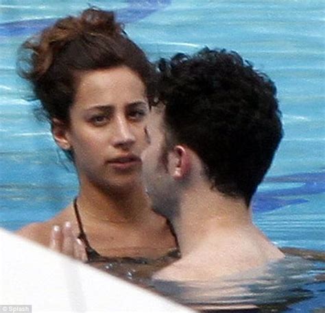 Kevin Jonas Can T Keep His Eyes Or Lips Off Wife Danielle As They Take A Swim In Rio De