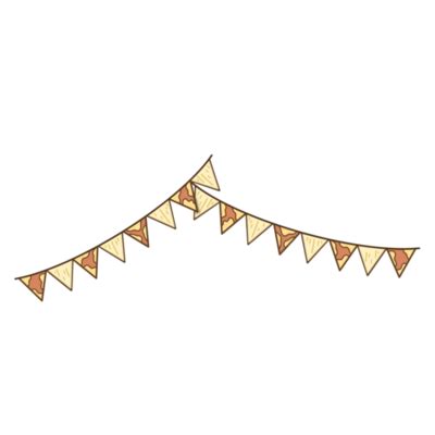 Bunting PNGs for Free Download