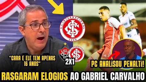 EITA MÍDIA do CENTRO FALA SOBRE VITÓRIA 2x1 INTER GABRIEL CARVALHO e