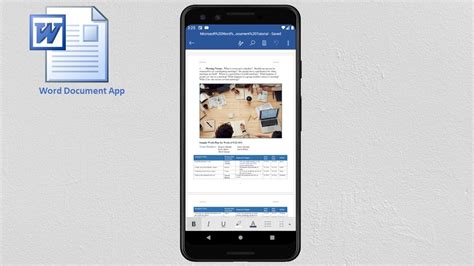 Word In Android Phone How To Use Microsoft Word Document In Mobile