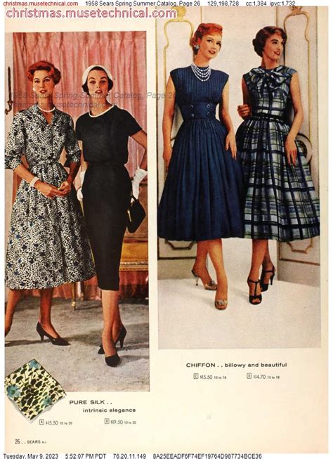 1958 Sears Spring Summer Catalog Page 26 Catalogs And Wishbooks