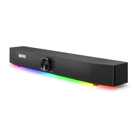 PARLANTES MARVO SG 272 RGB CONTROL AUDIO BARRA DE SONIDO