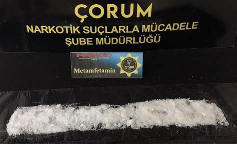 Çorum da uyuşturucu operasyonu