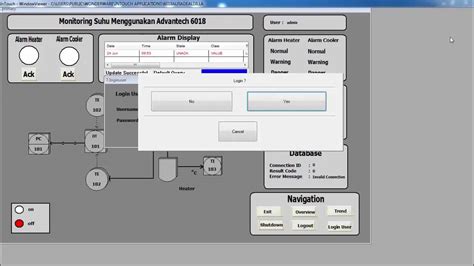 Project SCADA Wonderware Intouch Dan Adam 6018 Untuk Monitoring Suhu