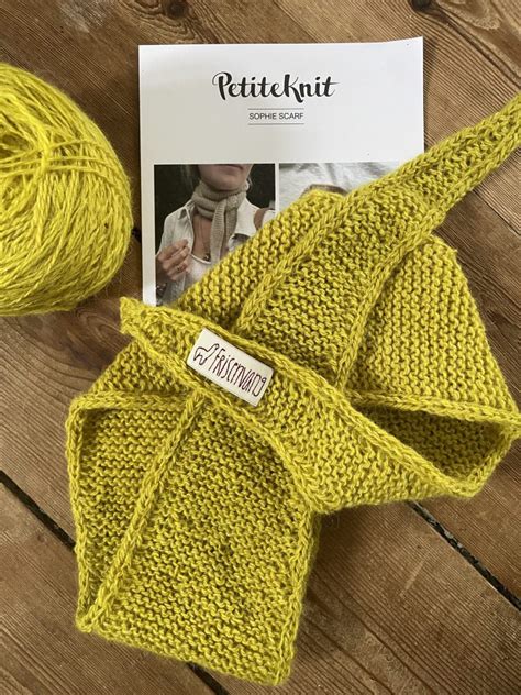 Petiteknits Sophie Scarf Strikkes T Med Alpakauld