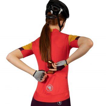 Endura Fs Short Sleeve Jersey Women Granatapfel Bike