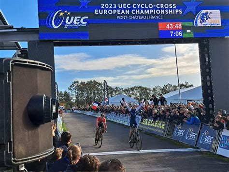 Championnats D Europe De Cyclo Cross Juniors Hommes Aubain Sparfel