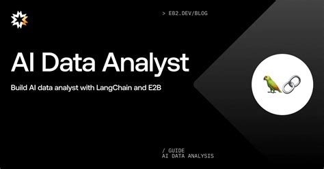 Ai Data Analyst In Cloud Sandbox With Langchain And E2b