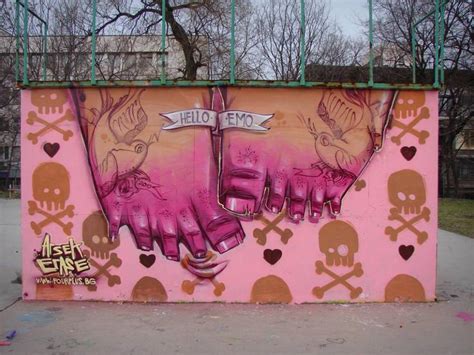 Hello Emo By Szc On Deviantart Graffiti Art Graffiti Emo