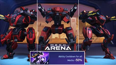 Three Snipers With The New Redesign Mech Arena CPC Gameplay YouTube