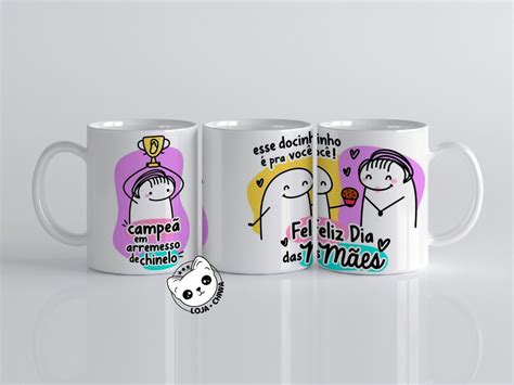 Caneca Personalizada Mãe Campe Día Das Mães Canequinha Chiwa Nunca