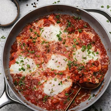 30 Minute Eggs In Purgatory Spicy Tomato Sauce Well Seasoned Studio