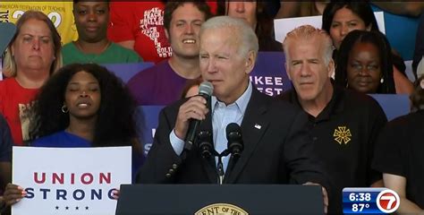 Biden Blasts Extreme Gop In Labor Day Battleground Trips Wsvn News